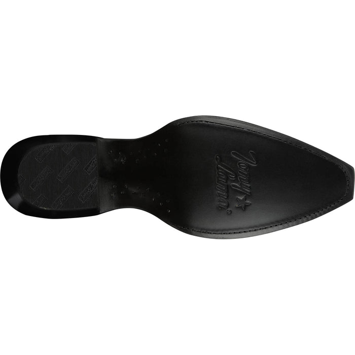 Tony Lama Womens Areli 9in Bootie Midnight Leather Cowboy Boots