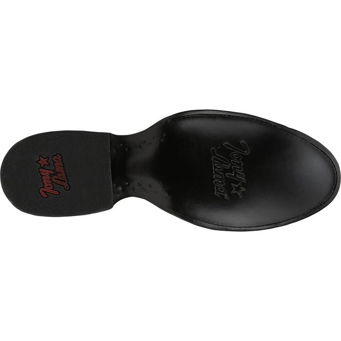 Tony Lama Mens Tremaine 12in Western Ebony Caiman Cowboy Boots