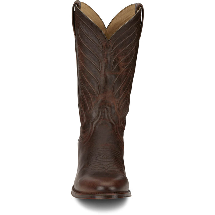Tony Lama Mens Lenado 12in Western Tawny Leather Cowboy Boots