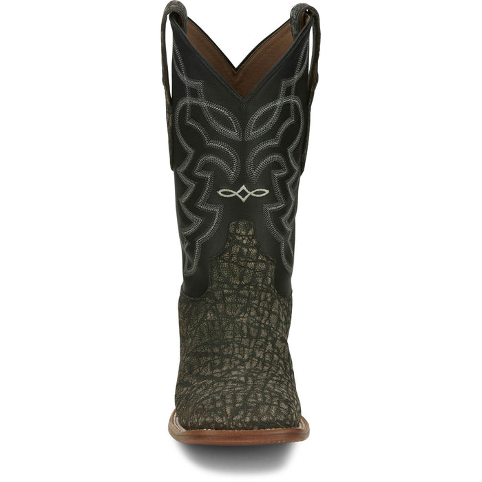 Tony Lama Mens Maldor 11in Western Weathered Leather Cowboy Boots