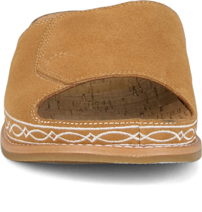 Tony Lama Womens Mareas Golden Cowhide Sandals Shoes