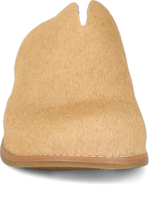 Tony Lama Womens Atrani Tan Hair-On Cowhide Clogs Shoes