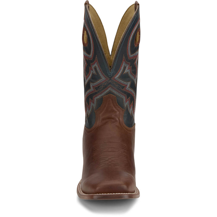 Tony Lama Mens Lars 11in Western Honey Leather Cowboy Boots