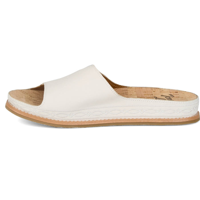 Tony Lama Womens Mareas Stone Cowhide Sandals Shoes