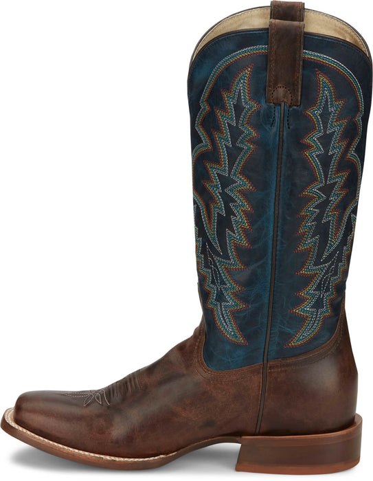 Tony Lama Mens Camarillo 13in Western Walnut Leather Cowboy Boots