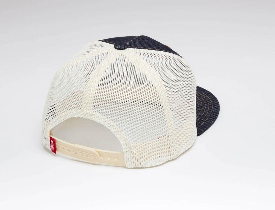 Kimes Ranch Unisex Texas Denim Cotton Twill Trucker Cap