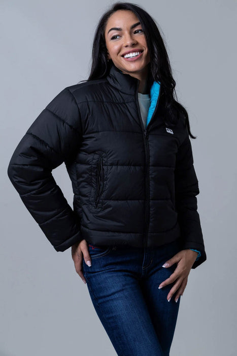 Kimes Ranch Womens Valencia Puffy Black 100% Polyester Insulated Jacket