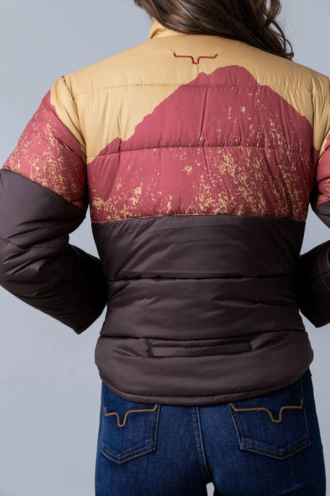 Kimes Ranch Womens Valencia Puffy Gold 100% Polyester Insulated Jacket