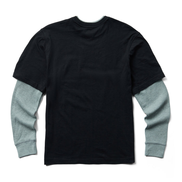 Wolverine Mens Miter Tee II Black 100% Cotton L/S T-Shirt