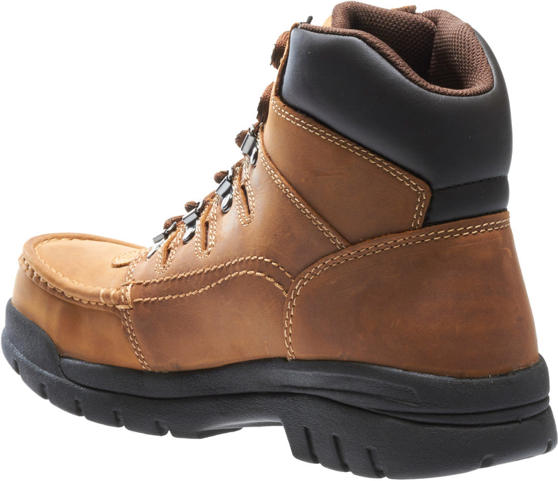 Wolverine Mens Brown Leather Potomac English ST 6in Work Boots
