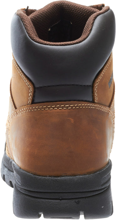 Wolverine Mens Brown Leather Potomac English ST 6in Work Boots