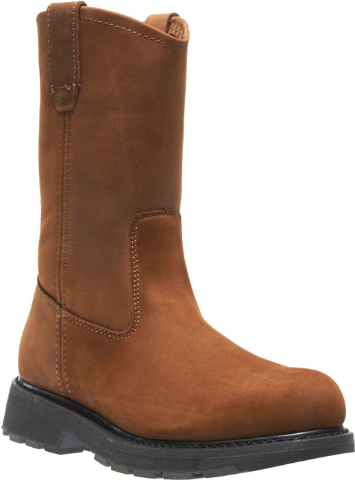 Wolverine Mens Brown Leather 10in Wellington ST SR Work Boots