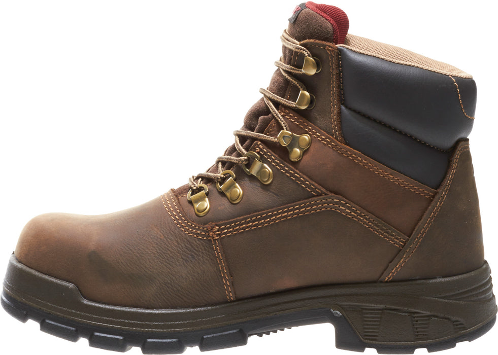 Wolverine Mens Dark Coffee Leather Cabor EPX WP CT Work Boots