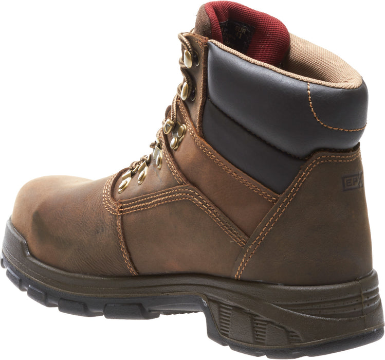 Wolverine Mens Dark Coffee Leather Cabor EPX WP CT Work Boots
