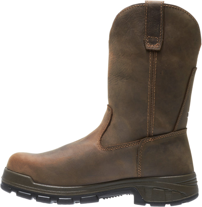 Wolverine Mens Dark Coffee Leather Cabor EPX CT Wellington Work Boots