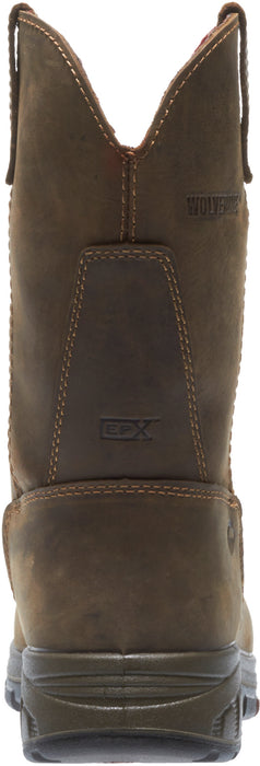 Wolverine Mens Dark Coffee Leather Cabor EPX CT Wellington Work Boots
