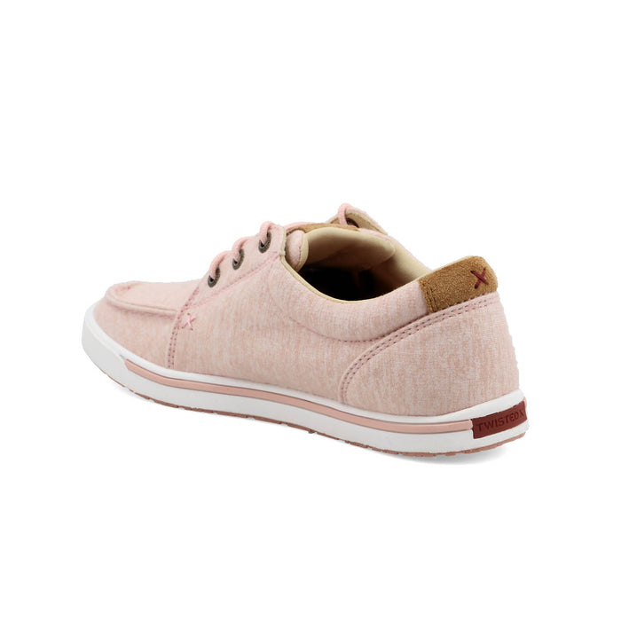 Twisted X Womens Kicks Baby Pink Wool Sneakers Shoes
