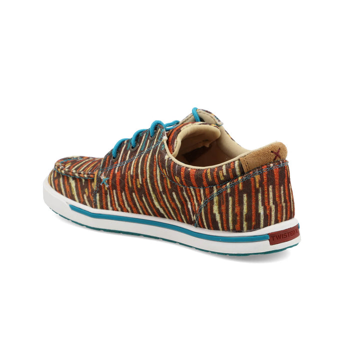 Twisted X Womens Kicks Brown Multi Fabric Sneakers Shoes