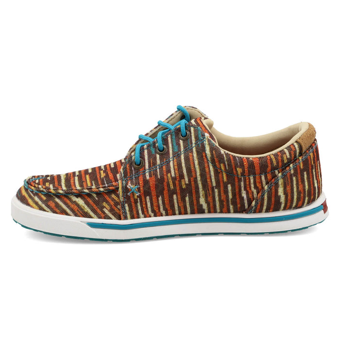 Twisted X Womens Kicks Brown Multi Fabric Sneakers Shoes