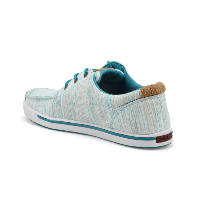 Twisted X Womens Hooey Loper Blue Multi Fabric Sneakers Shoes