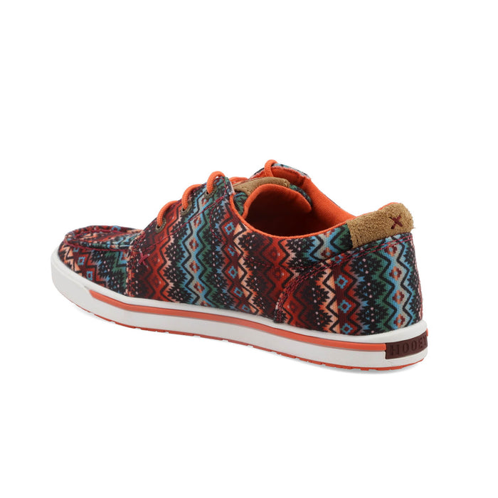 Twisted X Womens Hooey Loper Multi-Color Fabric Aztec Sneakers Shoes