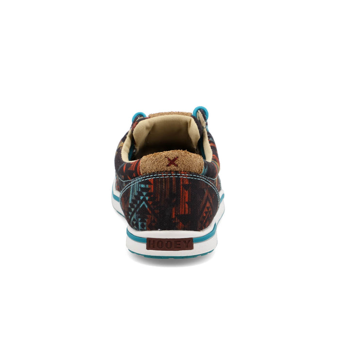 Twisted X Womens Hooey Loper Midnight Textile Aztec Sneakers Shoes