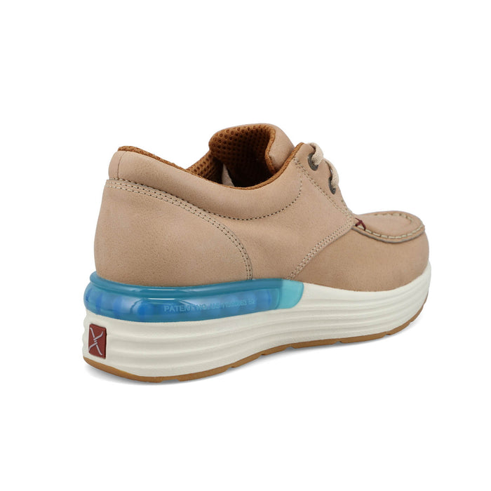 Twisted X Womens CellStretch Active Toasted Almond Leather Sneakers Shoes