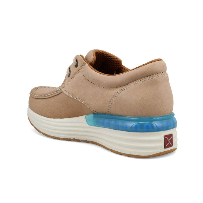 Twisted X Womens CellStretch Active Toasted Almond Leather Sneakers Shoes
