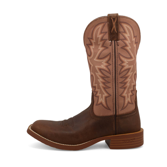 Twisted X Womens 11in Tech X Brown/Tobacco Leather Cowboy Boots