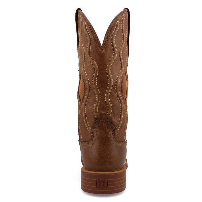 Twisted X Womens 11in Tech X Caramel Leather Cowboy Boots