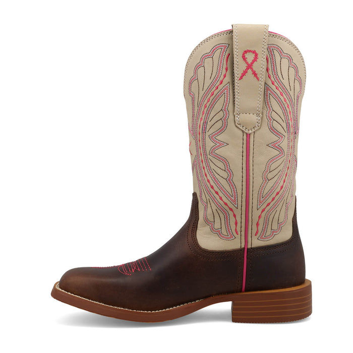 Twisted X Womens 11in Tech X Umber/Bone Leather Cowboy Boots