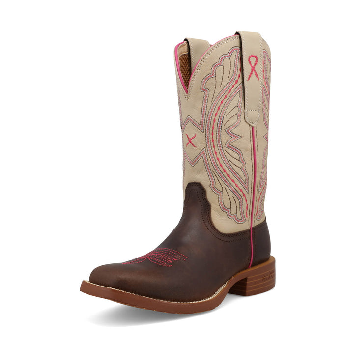 Twisted X Womens 11in Tech X Umber/Bone Leather Cowboy Boots