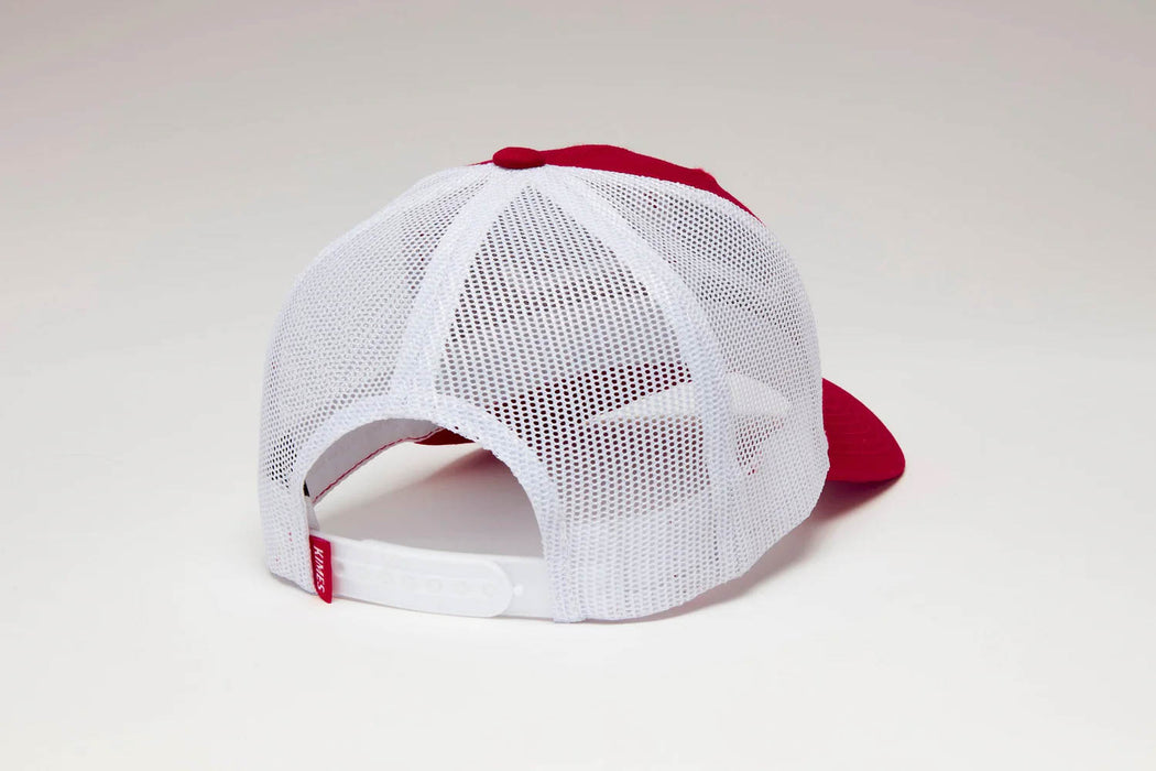 Kimes Ranch Unisex Weekly Americana Red Cotton Twill Baseball Cap Hat