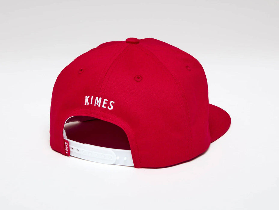Kimes Ranch Unisex Weekly Tall Red Wool Trucker Cap