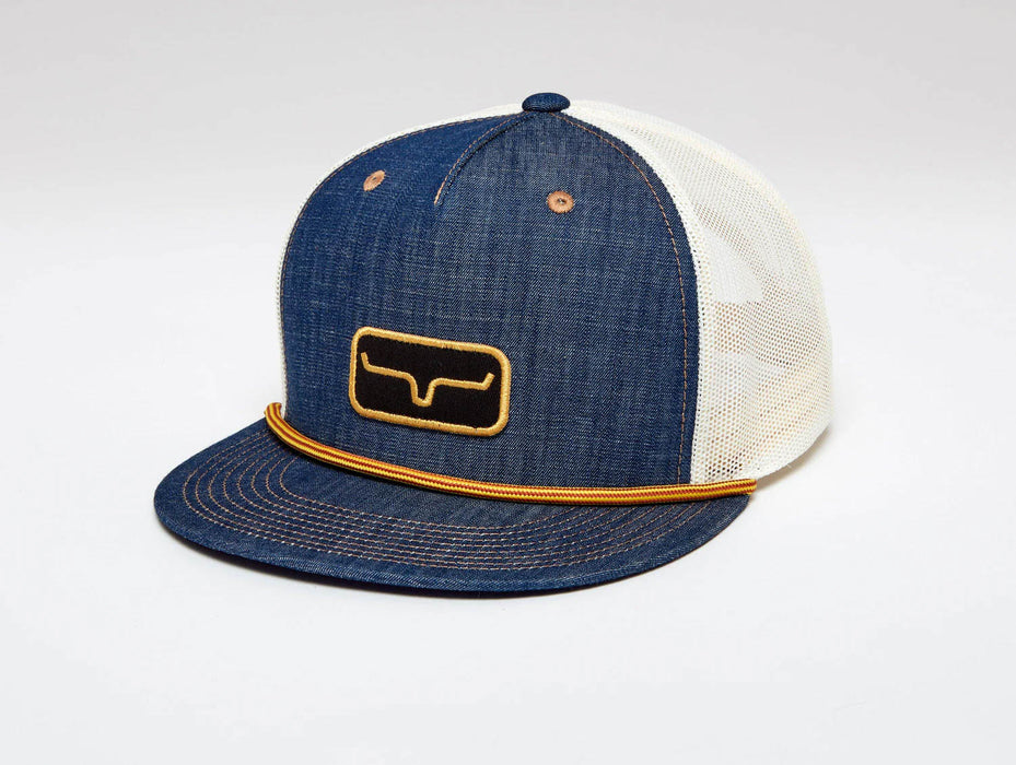 Kimes Ranch Unisex Workhard Denim Cotton Twill Trucker Cap