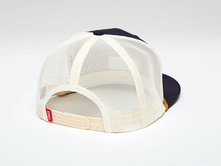 Kimes Ranch Unisex Workhard Navy Cotton Twill Trucker Cap