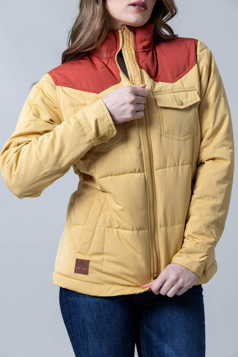 Kimes Ranch Womens Wyldfire Maize 100% Polyester Insulated Jacket