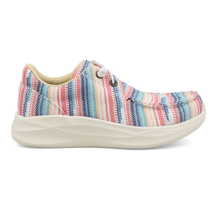 Twisted X Kids Girls Feather X Casual Multi-Color Fabric Serape Sneakers Shoes
