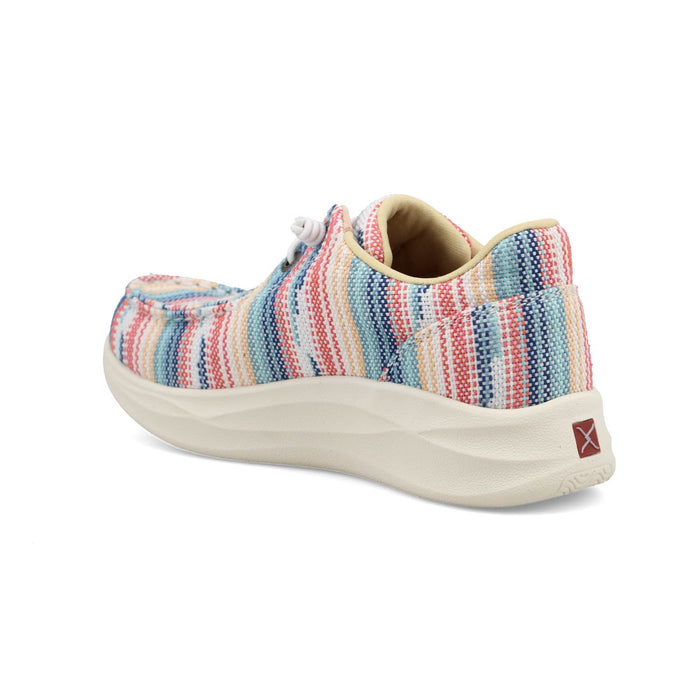 Twisted X Kids Girls Feather X Casual Multi-Color Fabric Serape Sneakers Shoes