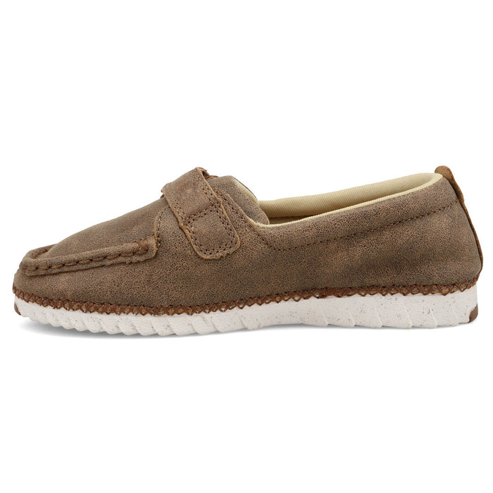 Twisted X Kids Unisex Zero-X Bomber Leather Slip-On Shoes